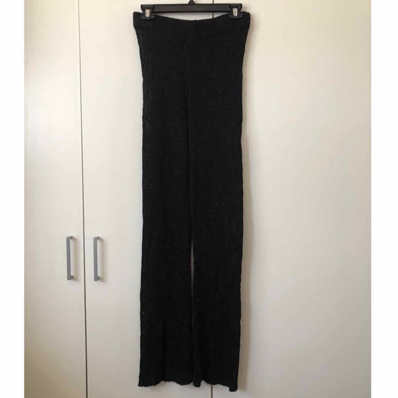Cult Gaia Knit Pant in Black - Picture 2 of 10